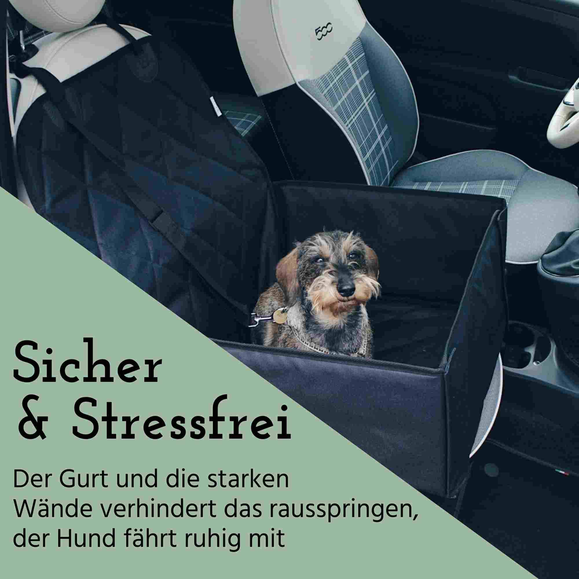 Hunde Autositz in hellgrau, Vordersitz oder hinten, NEU in  Nordrhein-Westfalen - Solingen